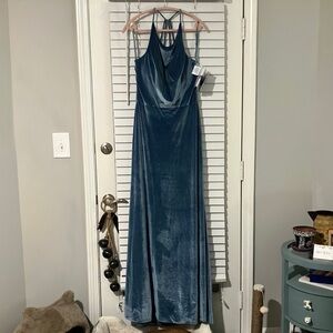 $50 SALE Mori Lee Velvet Gown